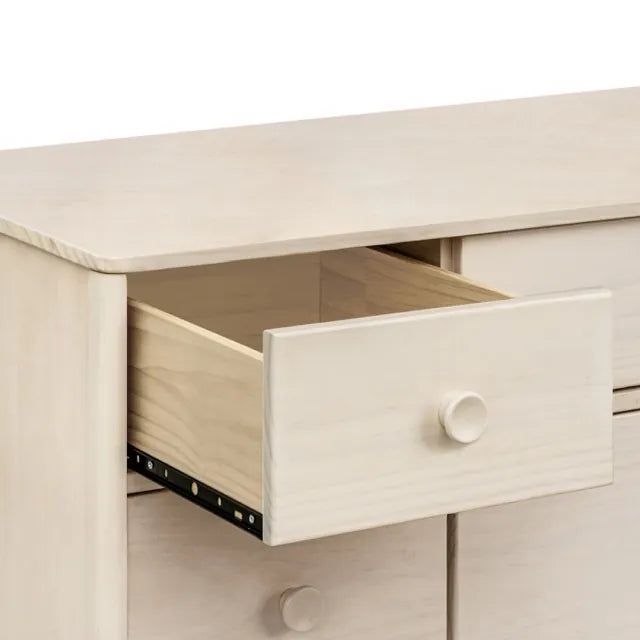 Babyletto Lolly 6-Drawer Assembled Double Dresser - Washed Natural - M9016NX