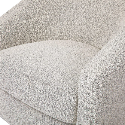 Babyletto Madison Swivel Glider - Black White Boucle - M5887BWB