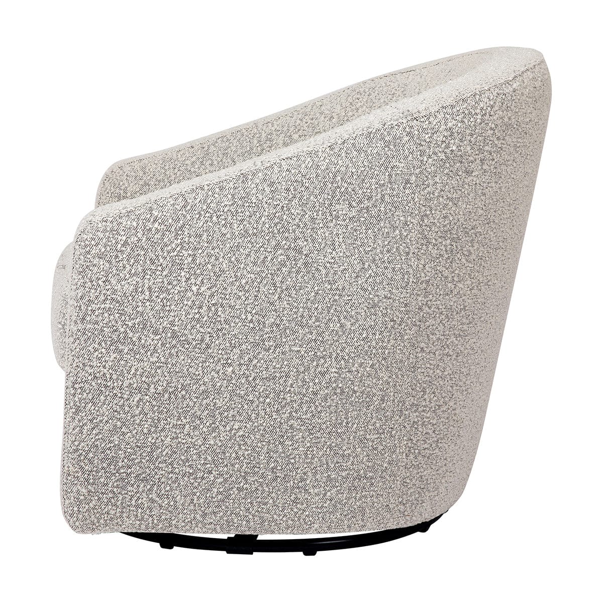 Babyletto Madison Swivel Glider - Black White Boucle - M5887BWB