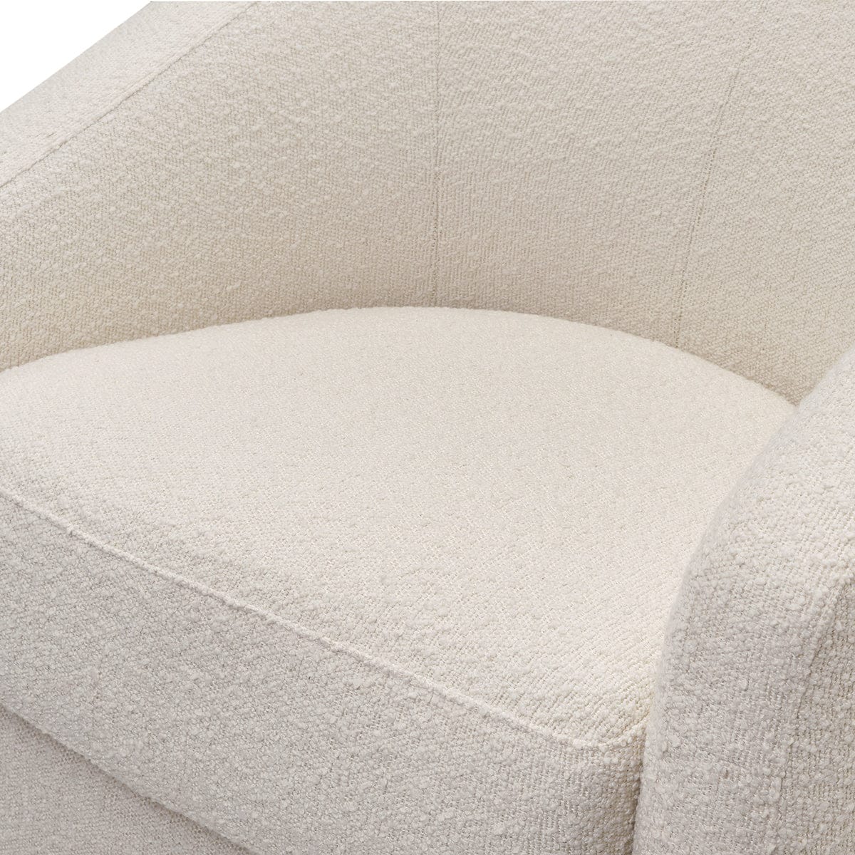 Babyletto Madison Swivel Glider - Ivory Boucle - M5887WB