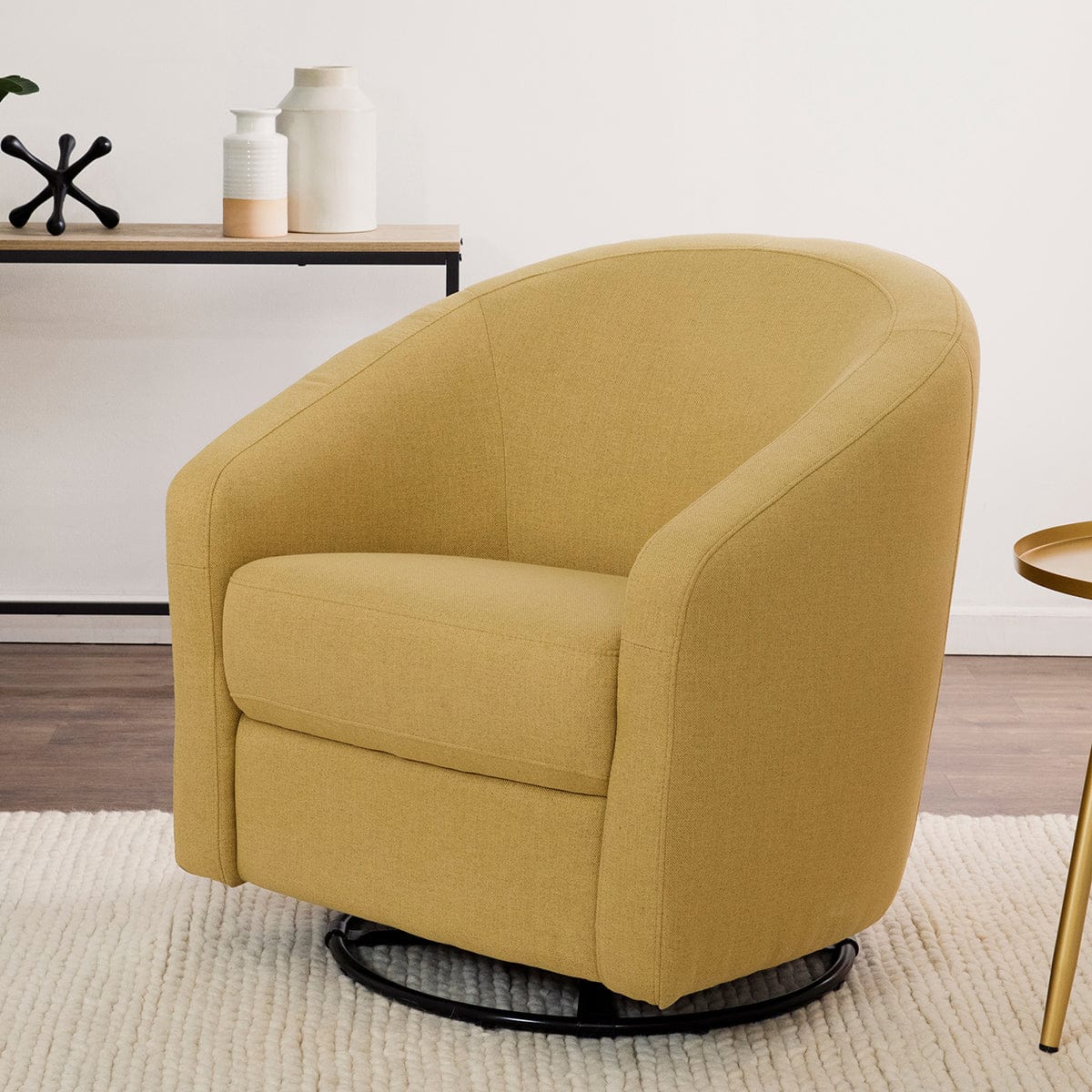 Babyletto Madison Swivel Glider - Performance Dijon Eco-Twill - M5887PDET