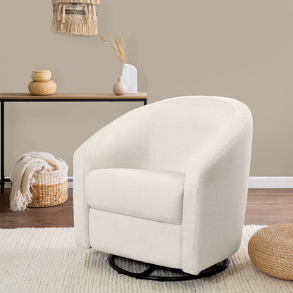 Babyletto Madison Swivel Glider - Performance Natural Eco-Twill - M5887PNET