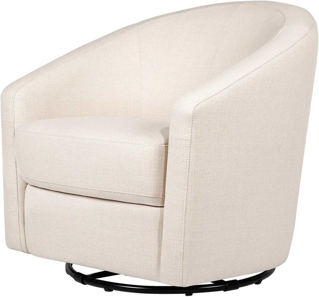 Babyletto Madison Swivel Glider - Performance Natural Eco-Twill - M5887PNET