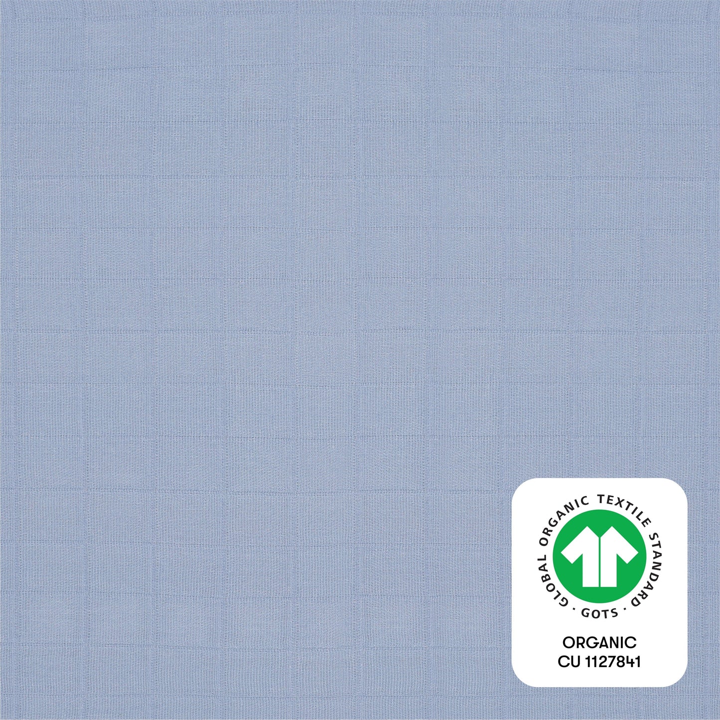 Babyletto Mini Crib Sheet in GOTS Certified Organic Muslin Cotton - Dewdrop - T29636DP
