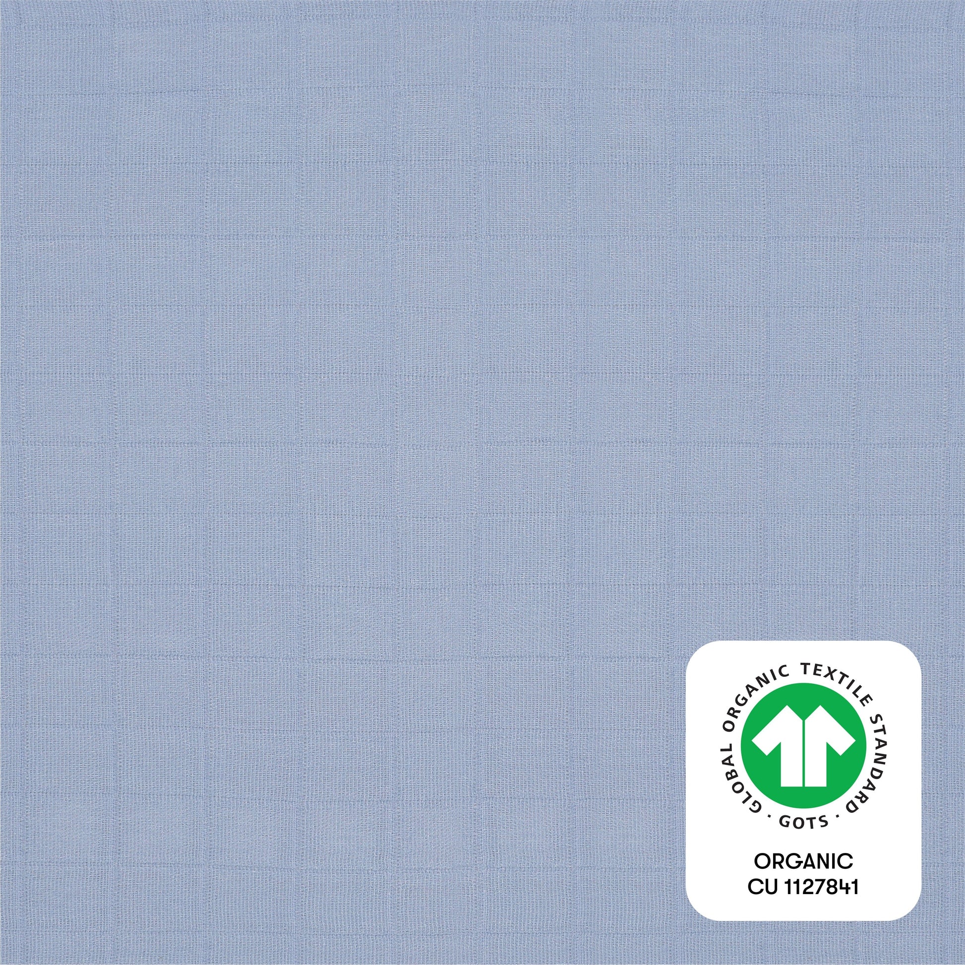 Babyletto Mini Crib Sheet in GOTS Certified Organic Muslin Cotton - Dewdrop - T29636DP