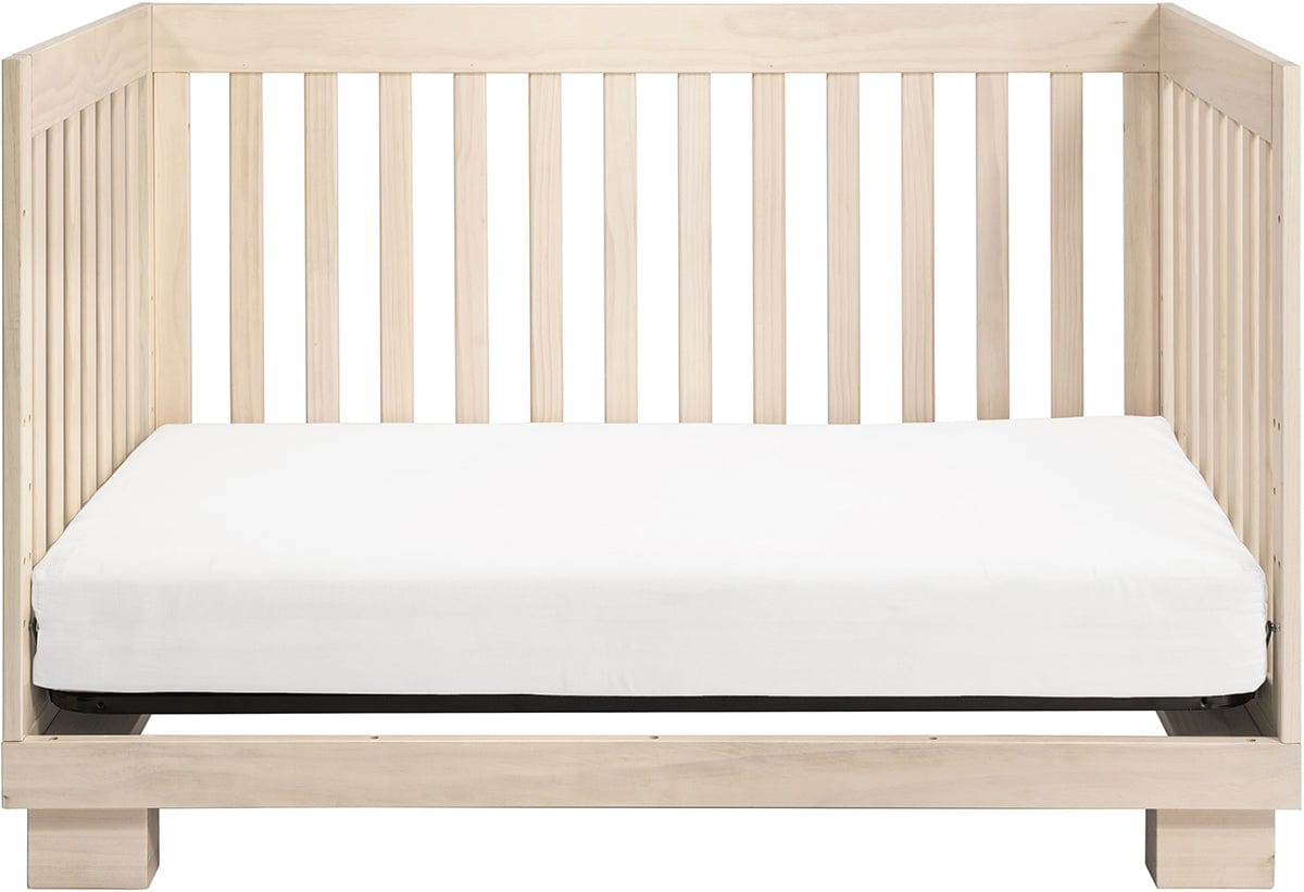 Babyletto Modo 3-in-1 Convertible Crib w/Toddler Bed Conversion Kit - Washed Natural - M6701NX