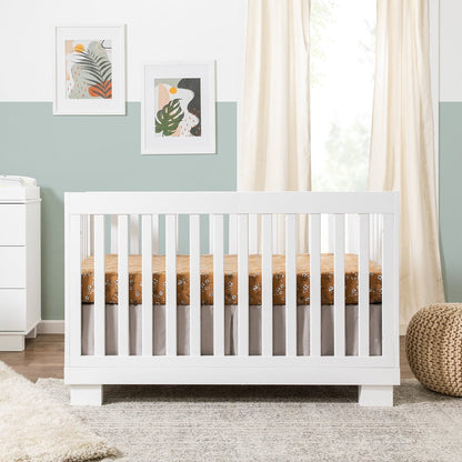 Babyletto Modo 3-in-1 Convertible Crib w/Toddler Bed Conversion Kit - White - M6701W