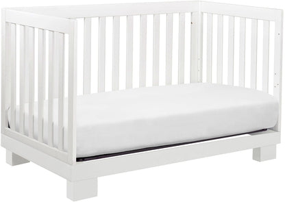 Babyletto Modo 3-in-1 Convertible Crib w/Toddler Bed Conversion Kit - White - M6701W