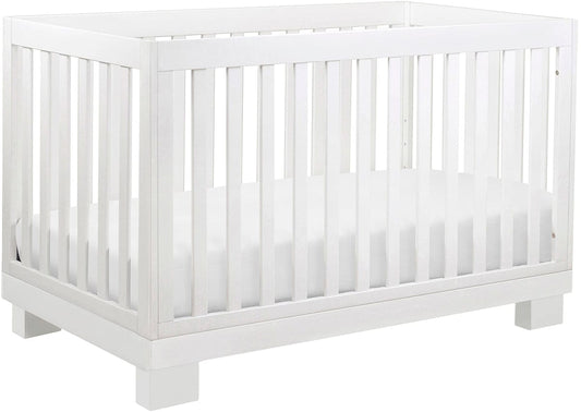 Babyletto Modo 3-in-1 Convertible Crib w/Toddler Bed Conversion Kit - White - M6701W