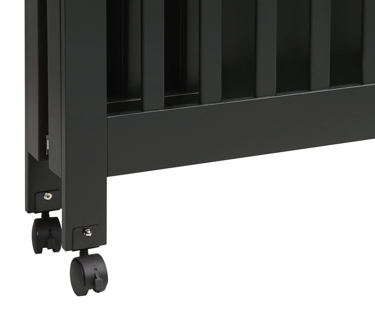 Babyletto Origami Mini Crib - Black Finish - M6698B