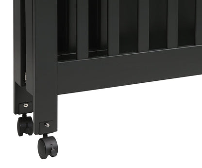 Babyletto Origami Mini Crib - Black Finish - M6698B