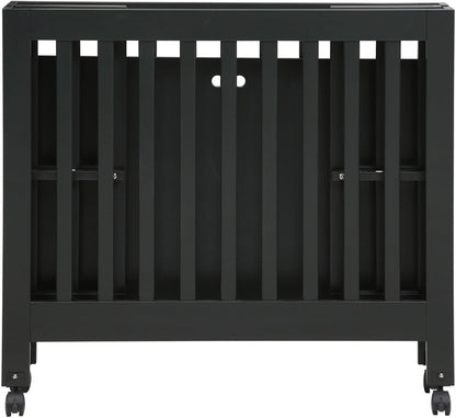 Babyletto Origami Mini Crib - Black Finish - M6698B
