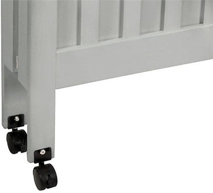 Babyletto Origami Mini Crib - Grey - M6698G