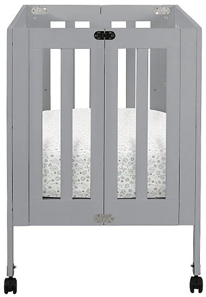 Babyletto Origami Mini Crib - Grey - M6698G
