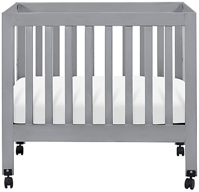 Babyletto Origami Mini Crib - Grey - M6698G