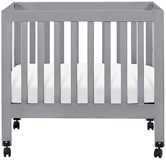 Babyletto Origami Mini Crib - Grey - M6698G