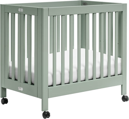 Babyletto Origami Mini Crib - Light Sage - M6698LS
