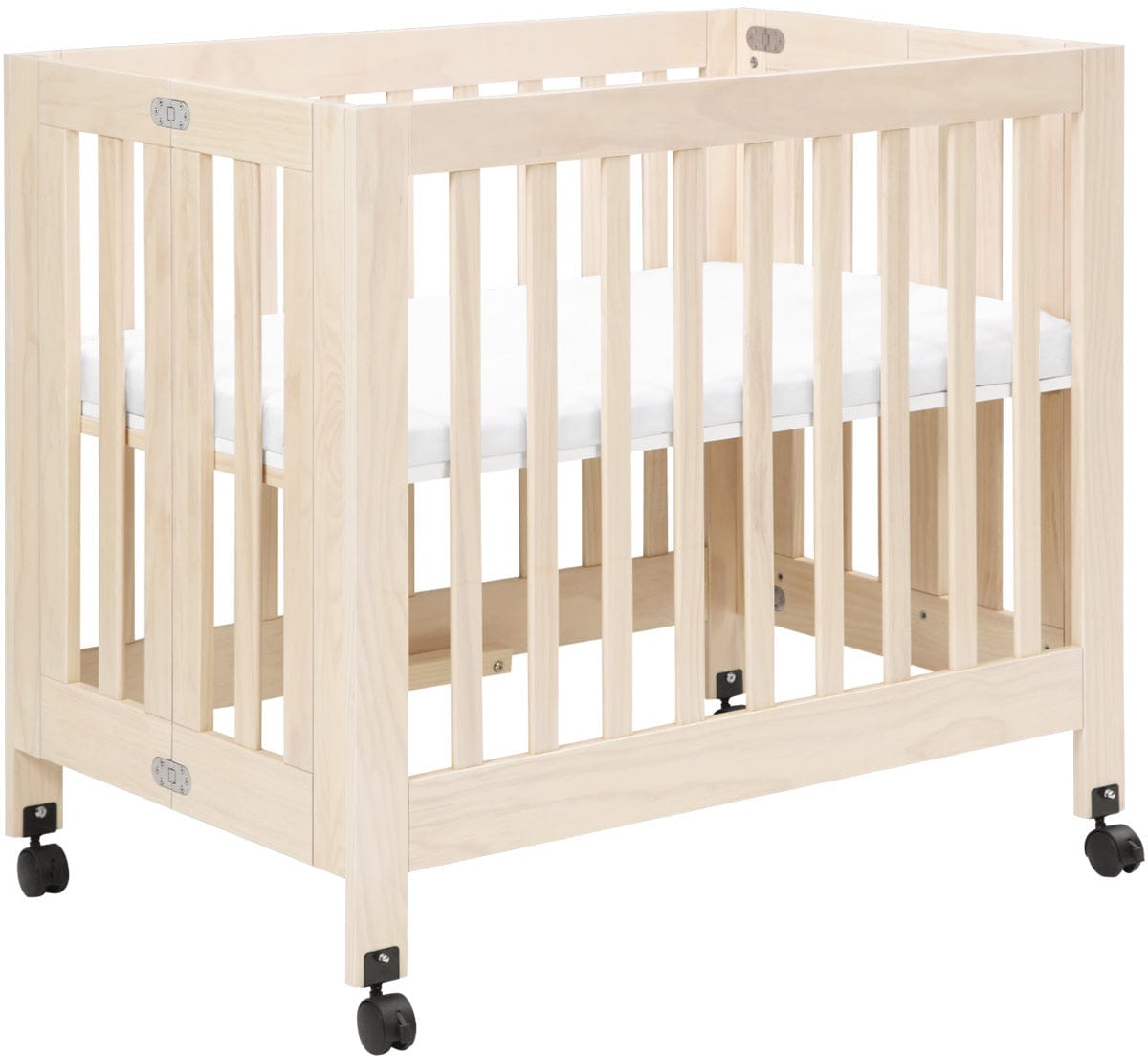 Babyletto Origami Mini Crib - Washed Natural - M6698NX