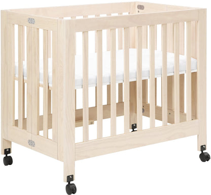 Babyletto Origami Mini Crib - Washed Natural - M6698NX