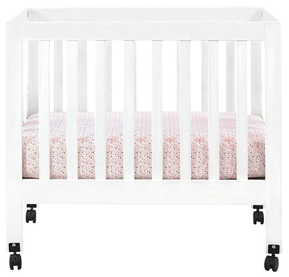 Babyletto Origami Mini Crib - White - M6698W