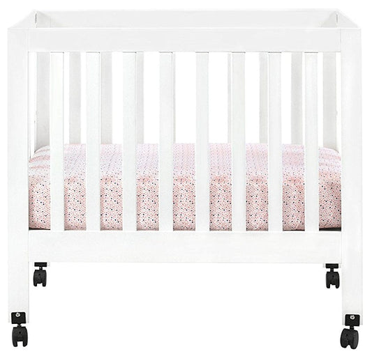 Babyletto Origami Mini Crib - White - M6698W