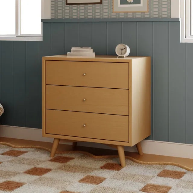 Babyletto Palma 3-Drawer Assembled Dresser - Honey - M15913HY