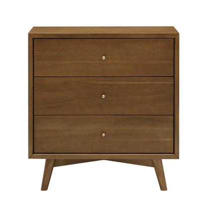 Babyletto Palma 3-Drawer Assembled Dresser - Natural Walnut - M15913NL