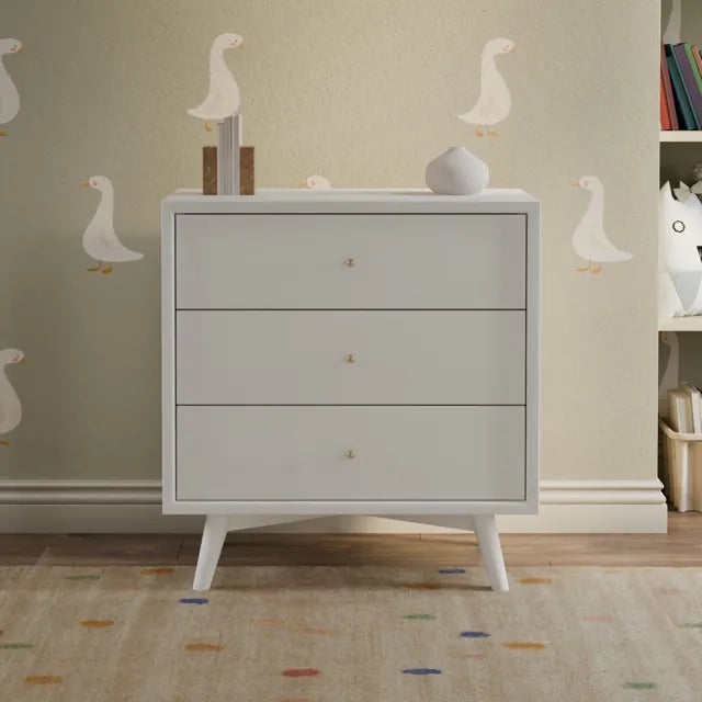 Babyletto Palma 3-Drawer Assembled Dresser - White - M15913W