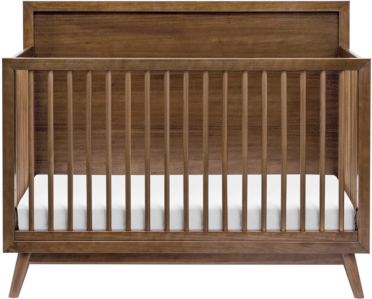 Babyletto Palma 4-in-1 Convertible Crib w/Toddler Bed Conversion Kit - Natural Walnut - M15901NL