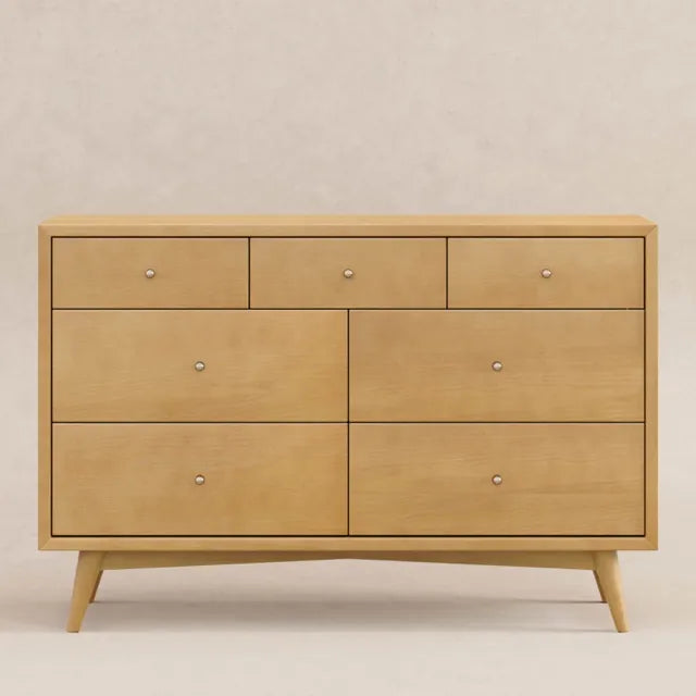 Babyletto Palma 7-Drawer Assembled Double Dresser - Honey - M15916HY