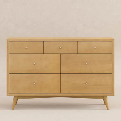 Babyletto Palma 7-Drawer Assembled Double Dresser - Honey - M15916HY