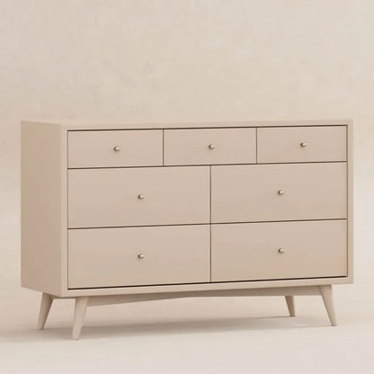 Babyletto Palma 7-Drawer Assembled Double Dresser - Taupe - M15916TPE