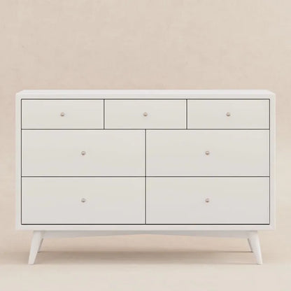 Babyletto Palma 7-Drawer Assembled Double Dresser - Warm White - M15916RW
