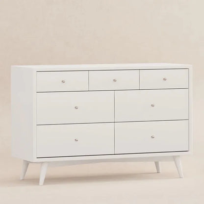 Babyletto Palma 7-Drawer Assembled Double Dresser - Warm White - M15916RW