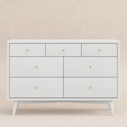 Babyletto Palma 7-Drawer Assembled Double Dresser - White - M15916W