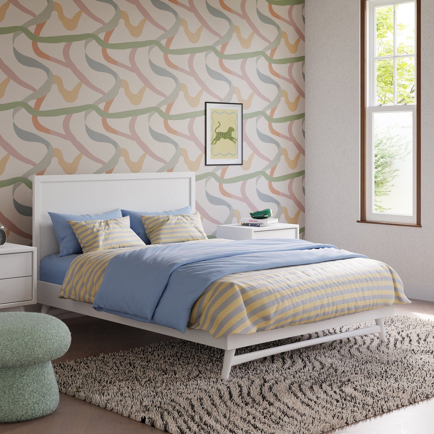 Babyletto Palma Full Bed - White - M15996W
