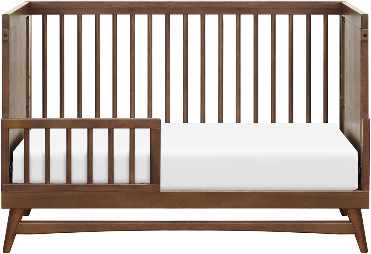 Babyletto Peggy 3-in-1 Convertible Crib w/Toddler Bed Conversion Kit - Natural Walnut - M15401NL