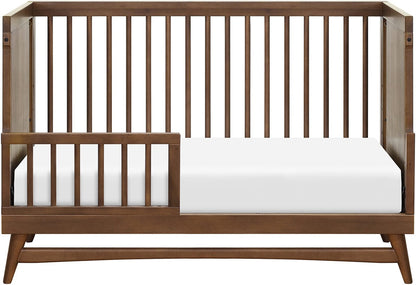 Babyletto Peggy 3-in-1 Convertible Crib w/Toddler Bed Conversion Kit - Natural Walnut - M15401NL