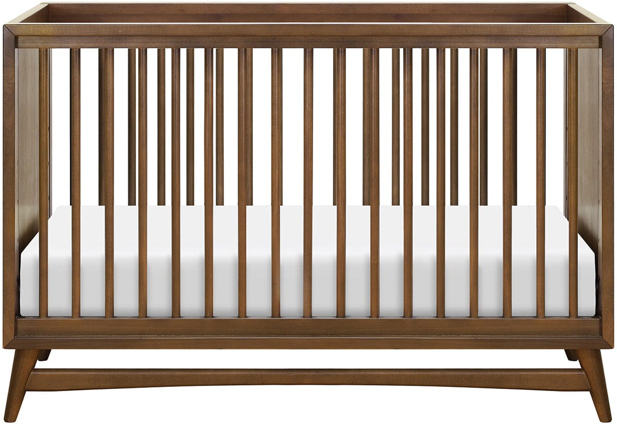 Babyletto Peggy 3-in-1 Convertible Crib w/Toddler Bed Conversion Kit - Natural Walnut - M15401NL