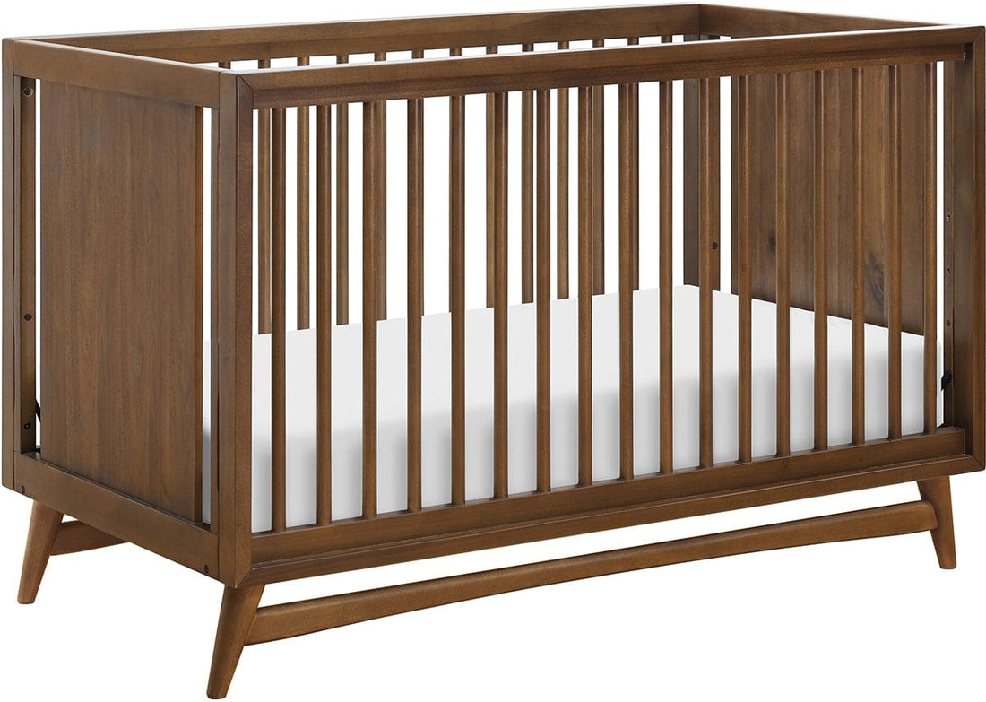 Babyletto Peggy 3-in-1 Convertible Crib w/Toddler Bed Conversion Kit - Natural Walnut - M15401NL