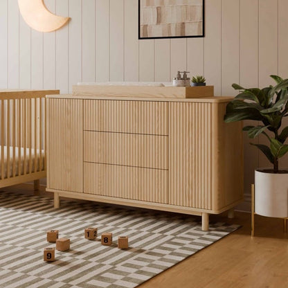 Babyletto Pogo Tambour Assembled Dresser - Blonde - M29816BD