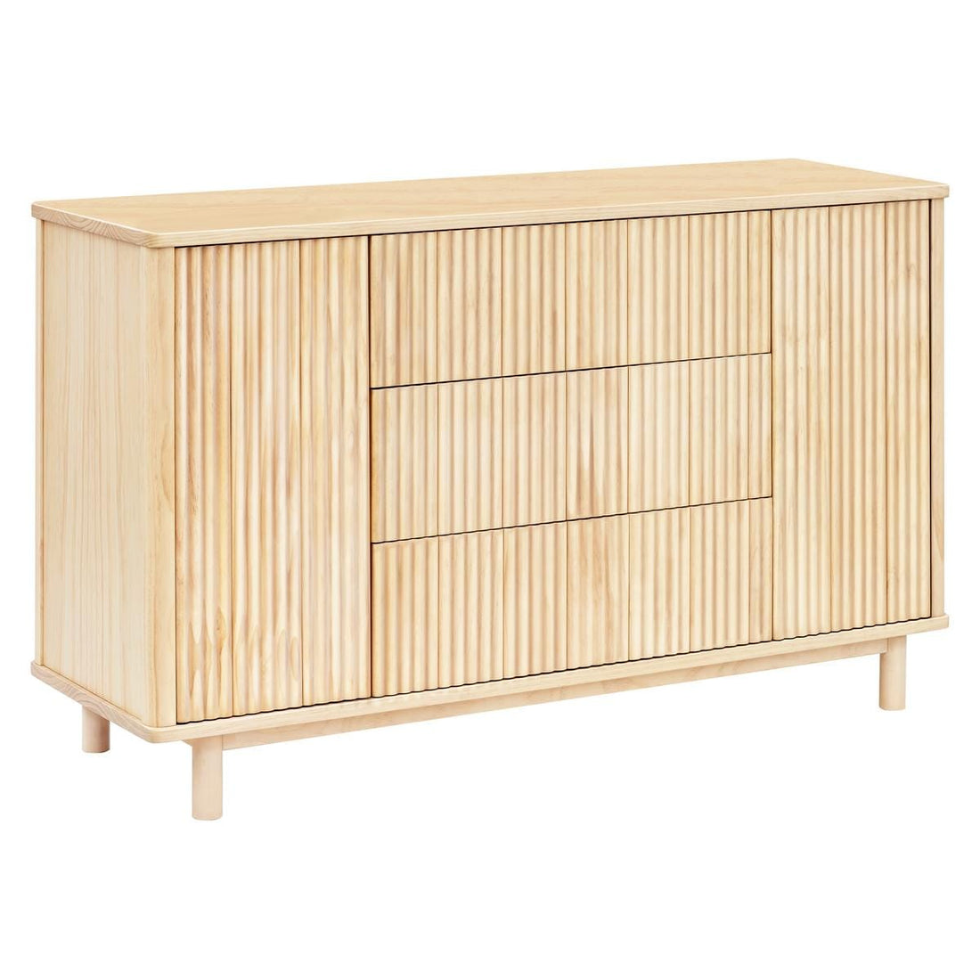 Babyletto Pogo Tambour Assembled Dresser - Blonde - M29816BD