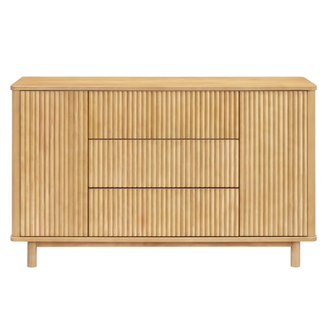 Babyletto Pogo Tambour Assembled Dresser - Honey - M29816HY