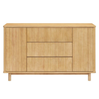 Babyletto Pogo Tambour Assembled Dresser - Honey - M29816HY