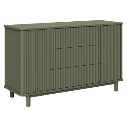 Babyletto Pogo Tambour Assembled Dresser - Olive - M29816OL