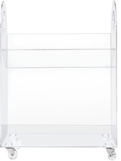 Babyletto Presto Acrylic Bookcase & Cart - M15614K