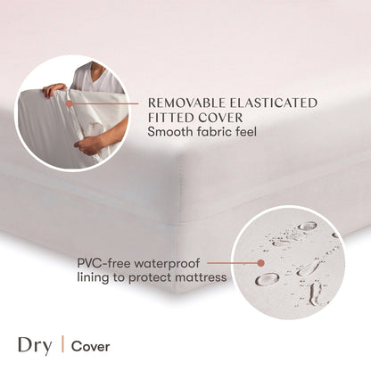 Babyletto Pure Core Crib Mattress w/ Dry Waterproof Cover (2-Stage) - M5322BB