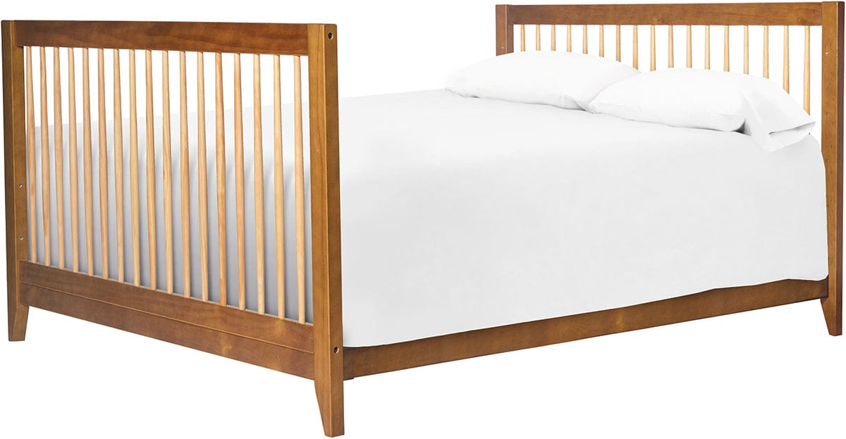 Babyletto Sprout 4-in-1 Convertible Crib w/Toddler Bed Conversion Kit - Chestnut / Natural - M10301CTN