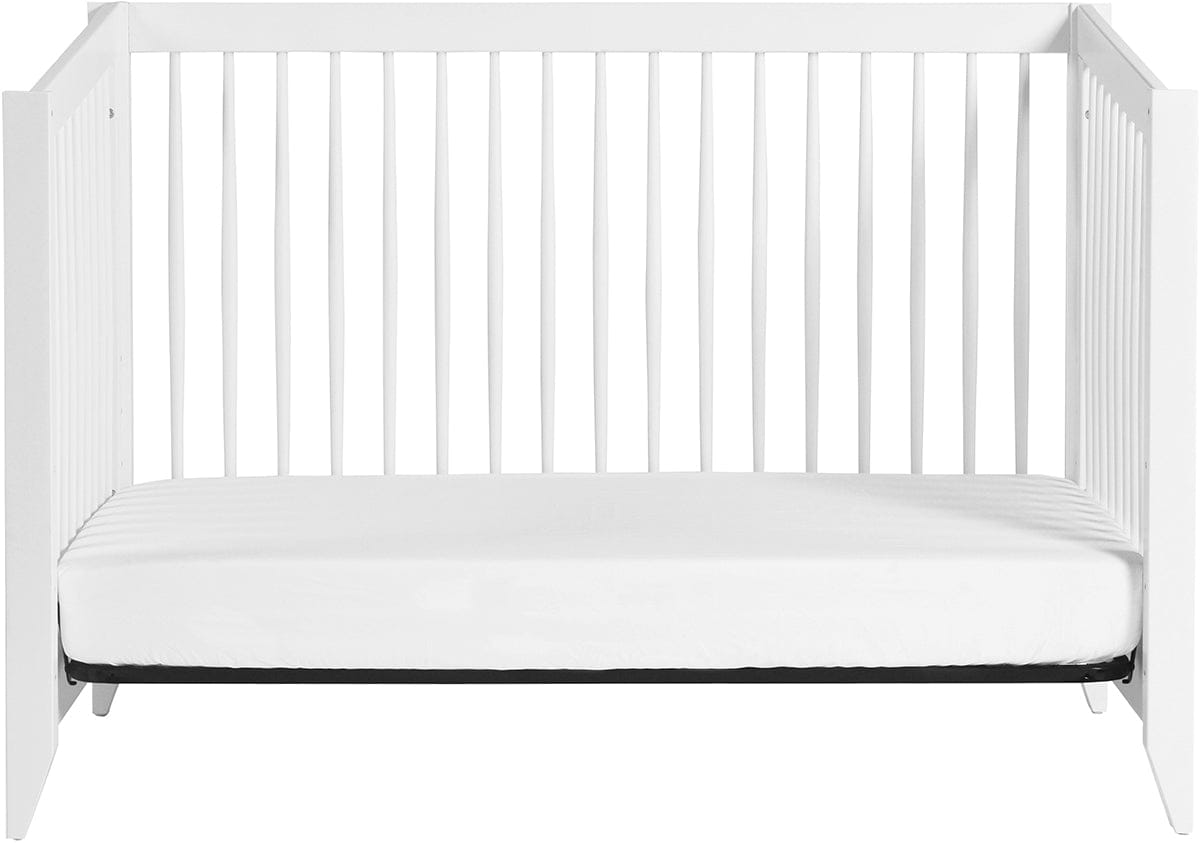 Babyletto Sprout 4-in-1 Convertible Crib w/Toddler Bed Conversion Kit - White - M10301W