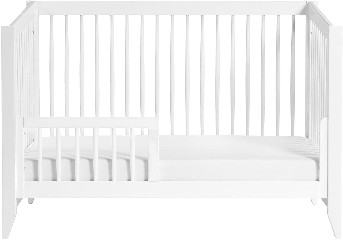 Babyletto Sprout 4-in-1 Convertible Crib w/Toddler Bed Conversion Kit - White - M10301W